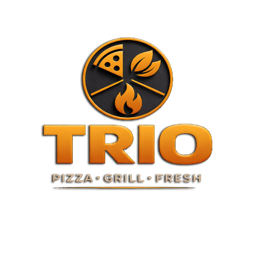 TRIO Italian Pizza & Chicken Bar logo.